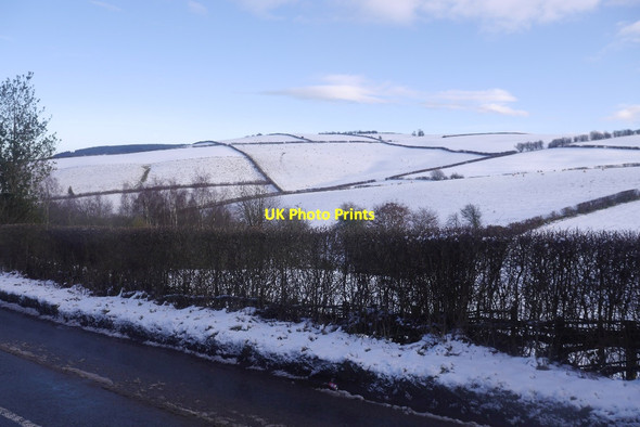Photo 6"x4" Clun Hill Churchbank c2017