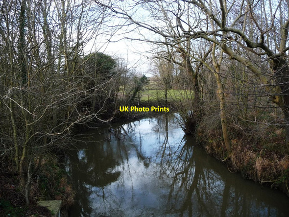 Photo 6"x4" River Dearne, upstream from Smithy Bridge Barnsley\/SE3406 c2017
