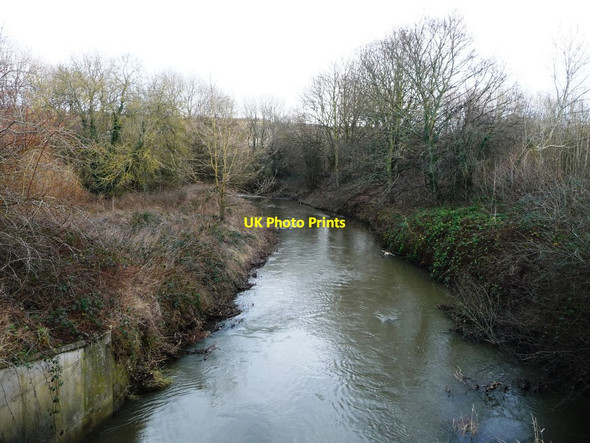 Photo 6"x4" River Dearne, downstream from Smithy Bridge Barnsley\/SE3406 c2017