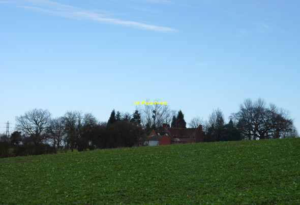 Photo 6"x4" Ball Hill House from Ball Lane Bridge Crossway Green\/SO8468 c2017