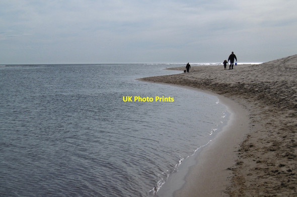 Photo 6"x4" Ythan estuary virtual singletrack Newburgh\/NJ9925 c2017