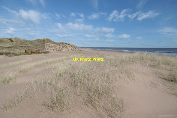 Photo 6"x4" Mobile dune, Menie Burn Balmedie c2017