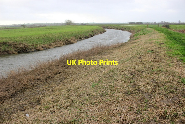 Photo 6"x4" River Yeo or Ivel Catsgore c2018