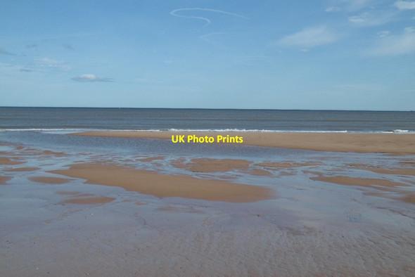 Photo 6"x4" Beach, Blackdog Links Millden c2017