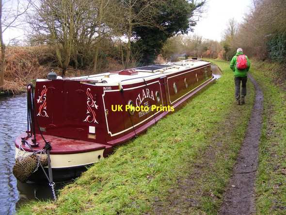 Photo 6"x4" Clara Mooring Old Perton\/SO8598 c2018