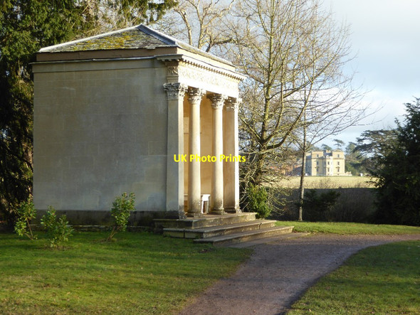 Photo 6"x4" Island Temple, Croome Park High Green\/SO8745 c2017