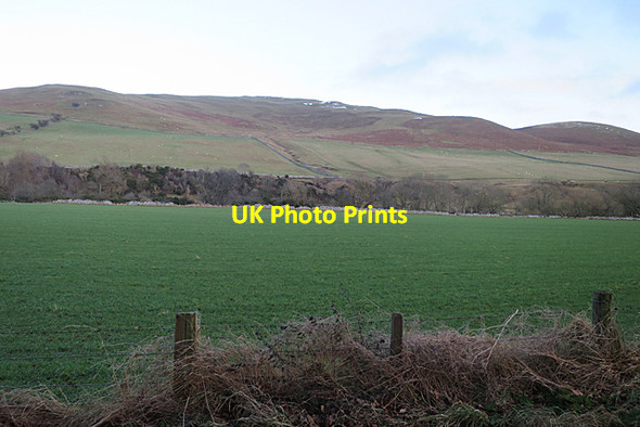 Photo 6"x4" Floodplain of the Kale Water Hownam c2018