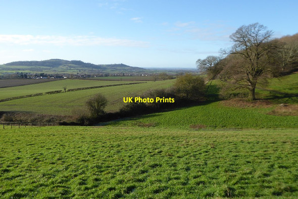 Photo 6"x4" View to the west from the lower slopes of Alderton Hill Alderton\/SP0033 c2018