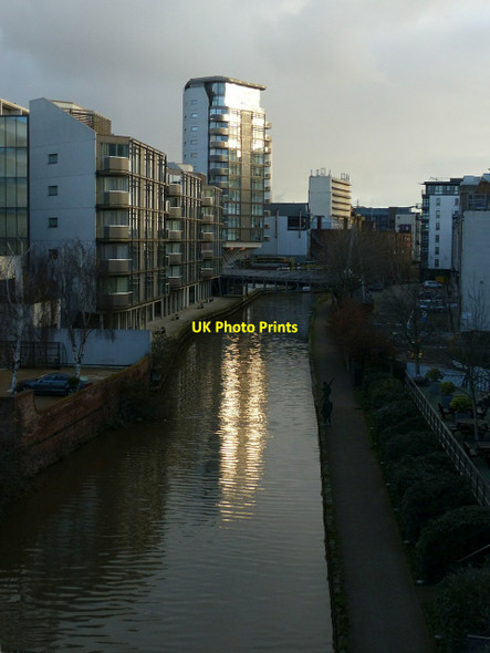 Photo 6"x4" Early morning sunlight with reflections Nottingham\/SK5641 c2018