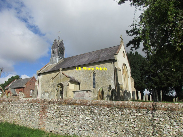 Photo 6"x4" Church of St. James, Beauworth Shorley c2017