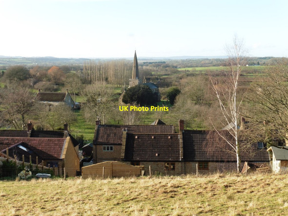 Photo 6"x4" View towards The Church of St Peter and St Paul - Chiselborough Chiselborough c2018