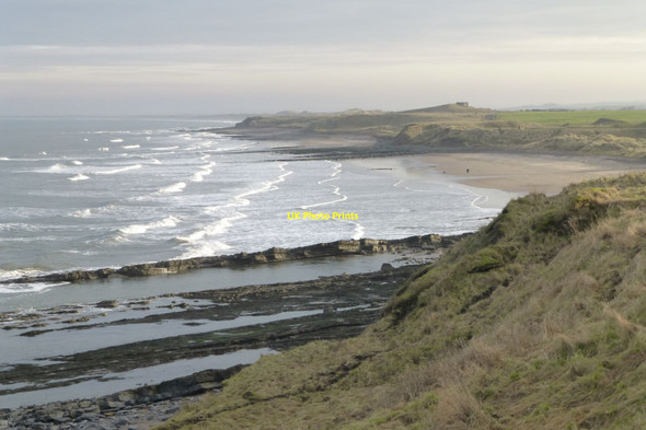 Photo 6"x4" Saltpan Rocks and Cocklawburn Beach Scremerston c2018