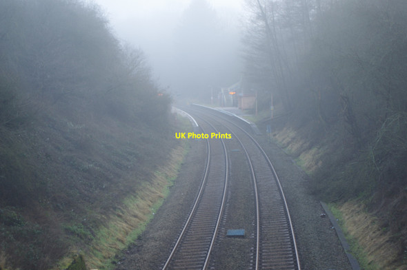 Photo 6"x4" Wood End Station Gilbert's Green c2018