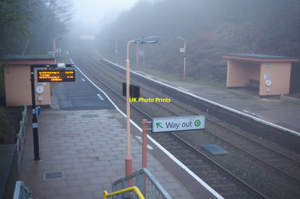 Photo 6"x4" Wood End Station Gilbert's Green c2018 P1