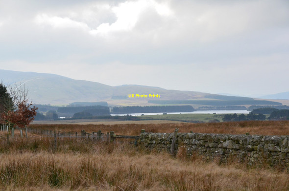 Photo 6"x4" Gladhouse Reservoir from the northeast Rosebery c2018