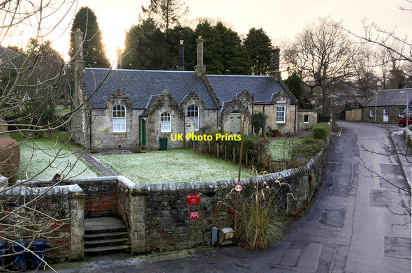 Photo 6"x4" Currie old village Currie c2018