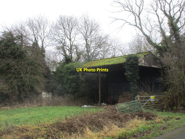 Photo 6"x4" Mossy roofed barn, Lund Lund\/SE6532 c2018