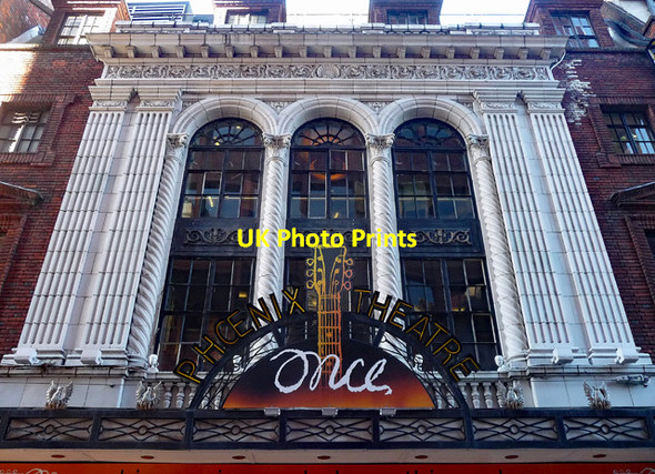 Photo 6"x4" Detail of the Phoenix Theatre, Phoenix Street London c2014