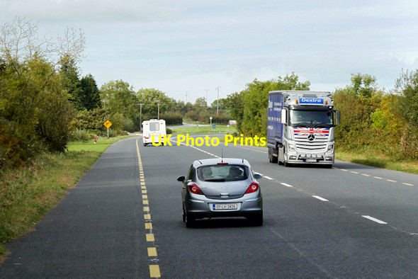 Photo 6"x4" HGV on the N15 near Lough Gorman Ballintra c2017