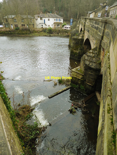 Photo 6"x4" Downstream side of Ireland Bridge, Bingley Bingley\/SE1139 c2018