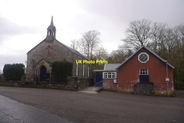 Photo 6"x4" Church and community hall, Toward Toward c2017