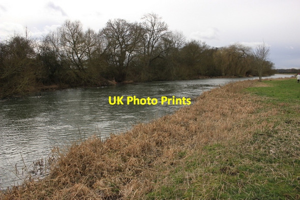Photo 6"x4" River Thames Near Appleton Moreton\/SP4101 c2017