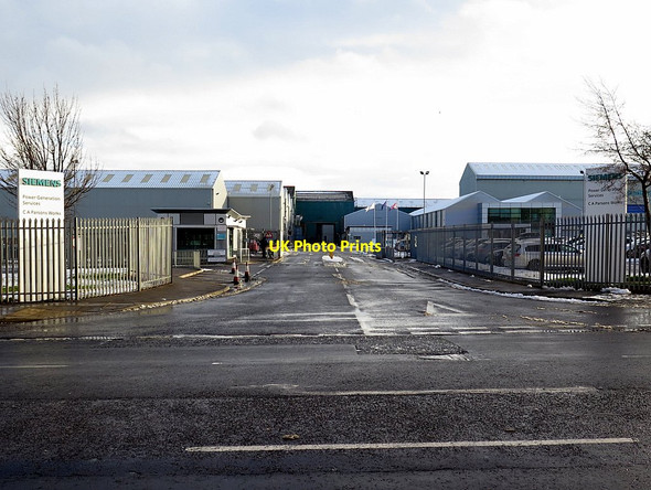 Photo 6"x4" Siemens C A Parsons Works, Shields Road Newcastle upon Tyne c2018