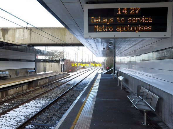 Photo 6"x4" Chillingham Road Metro Station Newcastle upon Tyne c2018