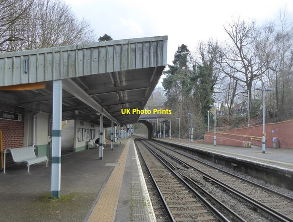 Photo 6"x4" Tadworth station on a January afternoon Kingswood\/TQ2456 c2018