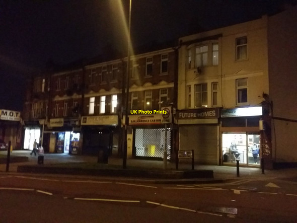 Photo 6"x4" Shops on Harrow Road, Sudbury Wembley c2018 P1