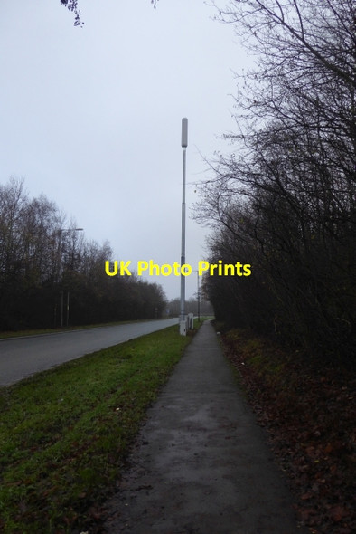 Photo 6"x4" Path along Runger Lane Davenport Green\/SJ8086 c2017