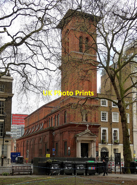Photo 6"x4" St Patrick, Soho Square London c2014