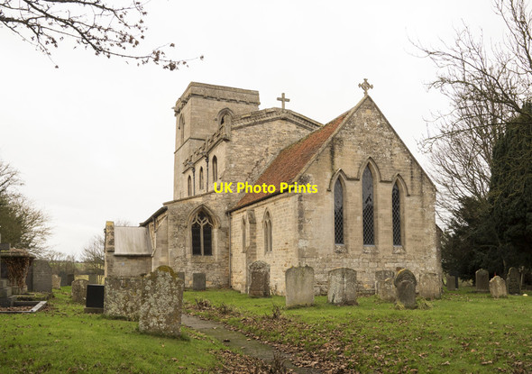 Photo 6"x4" St Nicholas, Normanton-on-Cliffe Normanton-on-Cliffe c2017