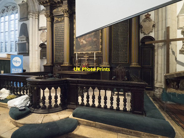 Photo 6"x4" St Michael le Belfrey, York - Sanctuary York\/SE5951 c2017