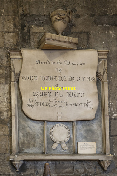 Photo 6"x4" Holy Trinity, Micklegate, York - Wall monument York\/SE5951 c2017