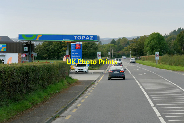 Photo 6"x4" Topaz Filling Station on the R238 near Buncrana Inch\/C3324 c2017