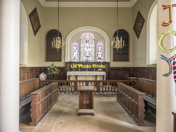 Photo 6"x4" All Saints, Brandsby - Sanctuary Brandsby c2017