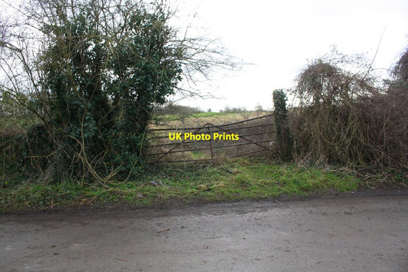 Photo 6"x4" Field gateway from Mill Lane Kirtlington c2018