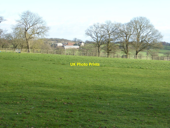 Photo 6"x4" View to Oldberrow Farm Gorcott Hill c2018