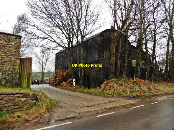 Photo 6"x4" Corrugated iron barn, Oathill Oathill c2018