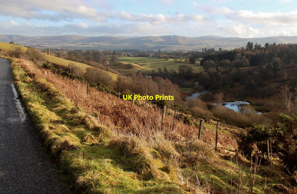 Photo 6"x4" River Knaik from B827 Dunduff\/NN8211 c2018