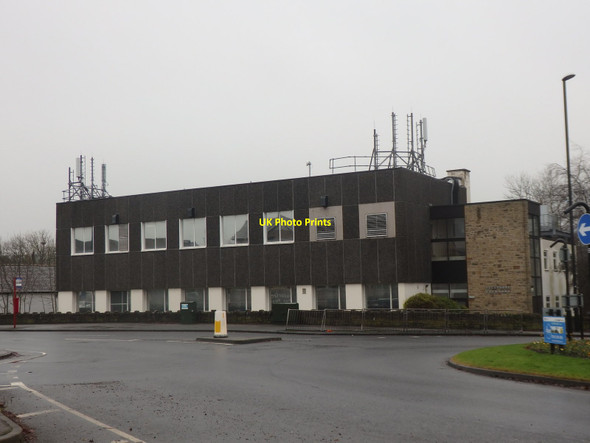 Photo 6"x4" Guiseley Telephone Exchange, White Cross Guiseley c2018