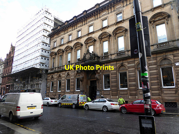Photo 6"x4" The Counting House, St Vincent Place, Glasgow Glasgow c2018