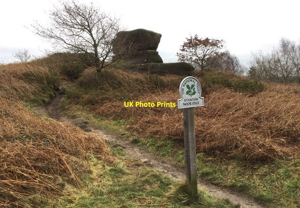 Photo 6"x4" Stanton Moor Birchover c2018