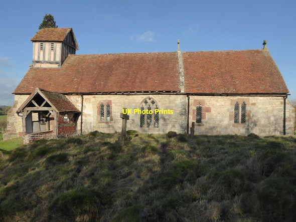 Photo 6"x4" Morton Bagot church Morton Bagot c2018