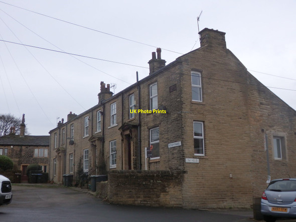 Photo 6"x4" Terraced Houses, Tetley Place Shipley\/SE1437 c2018