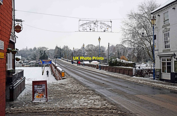 Photo 6"x4" Bridge Street and Stourport Bridge, Stourport-on-Severn Stourport-on-Severn c2017