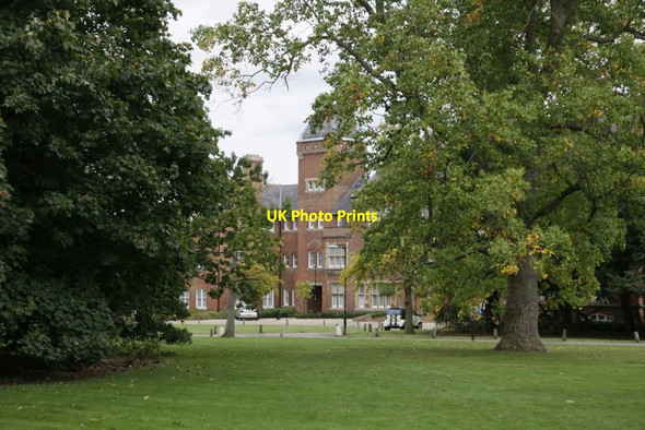 Photo 6"x4" Hospital through the trees Cholsey c2017