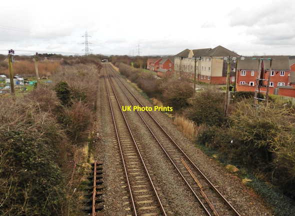 Photo 6"x4" Main line from Taunton to Bristol West Wick\/ST3661 c2018