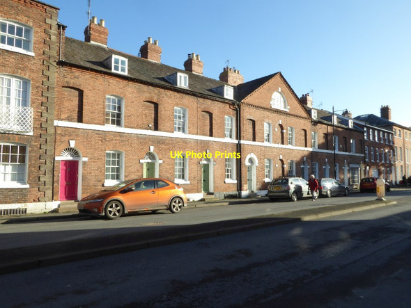 Photo 6"x4" Norfolk Terrace Hereford c2018